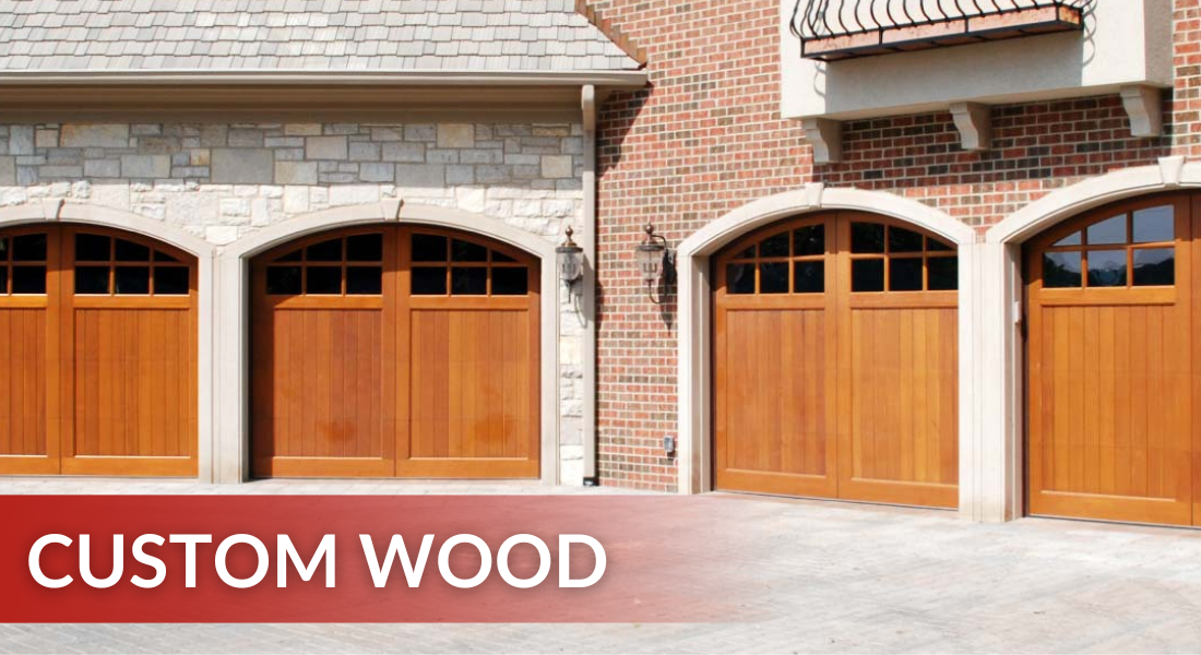 wood garage door