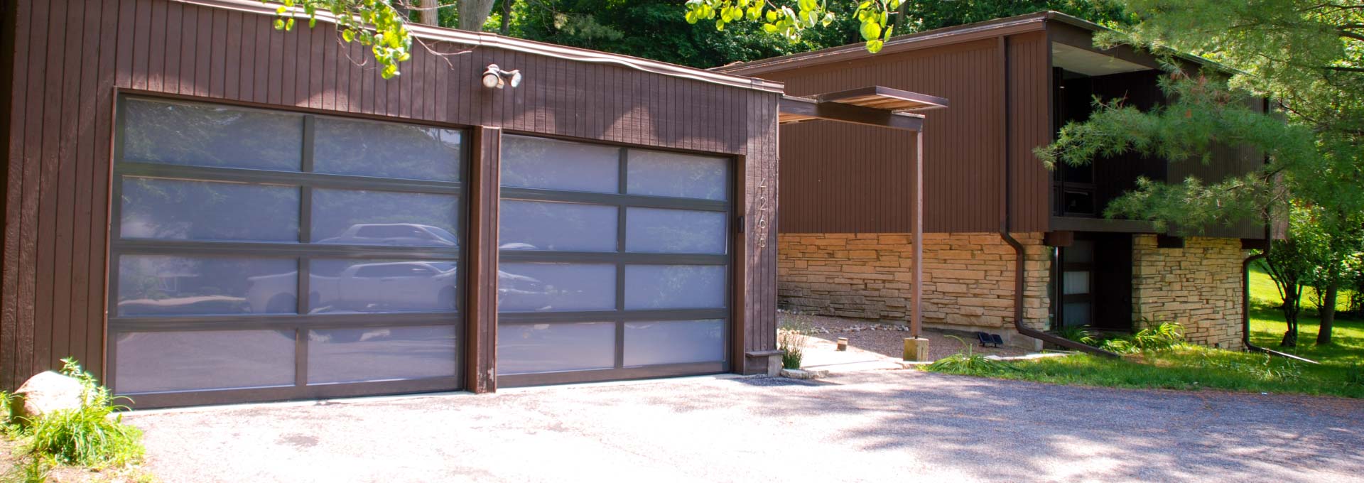 Modern Aluminum Garage Doors Glass Overhead Door
