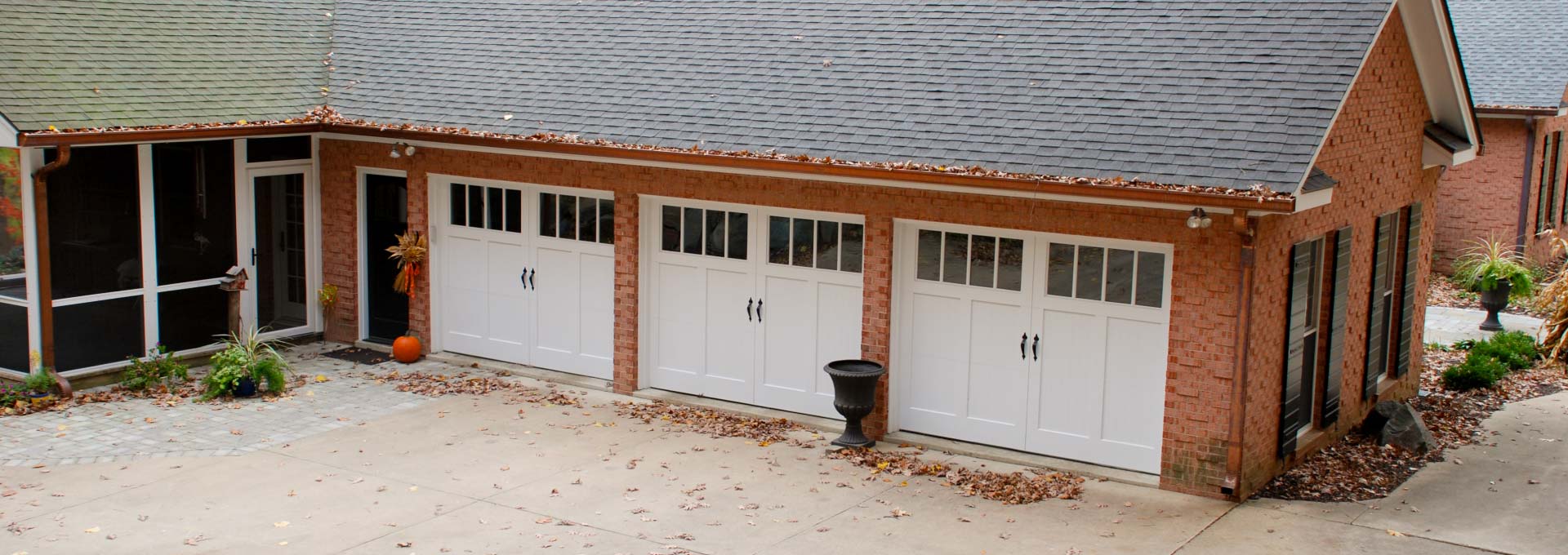 A beautiful, Amish crafted wood door