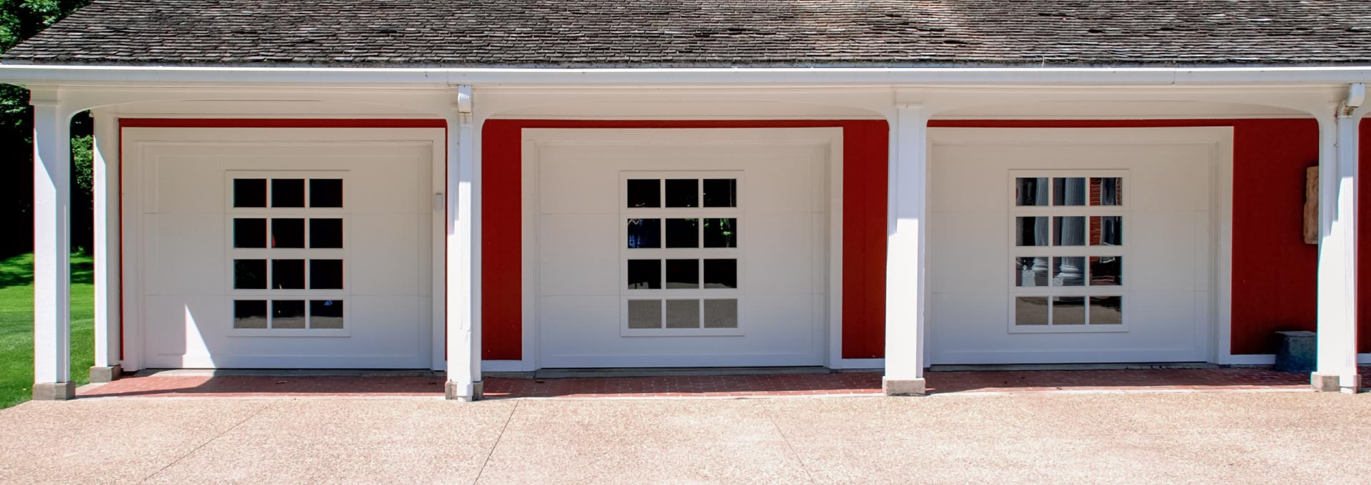 A beautiful, Amish crafted wood door