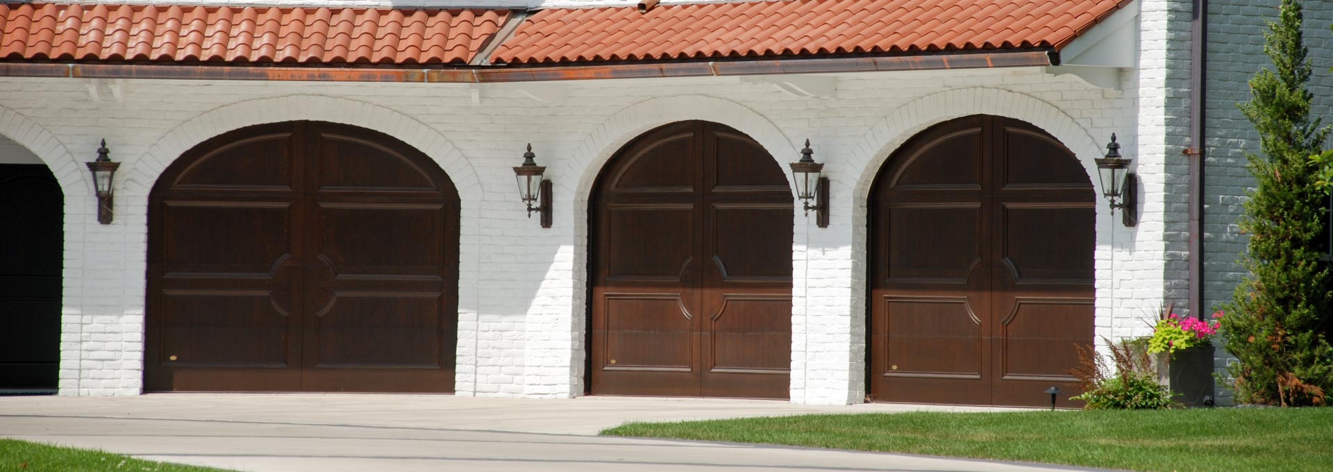 A beautiful, Amish crafted wood door