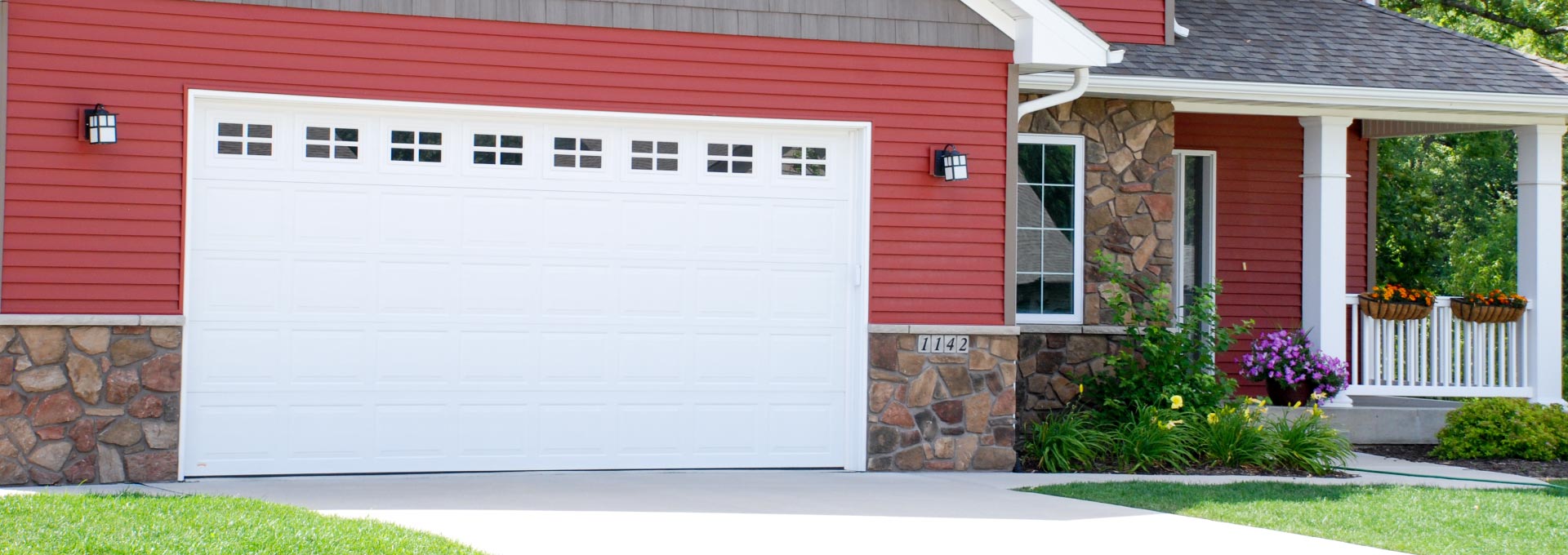 Premium insulated steel garage doors.