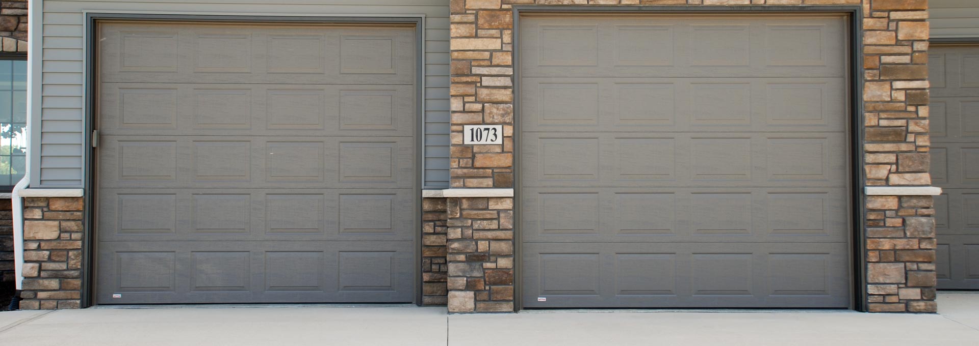 Premium insulated steel garage doors.