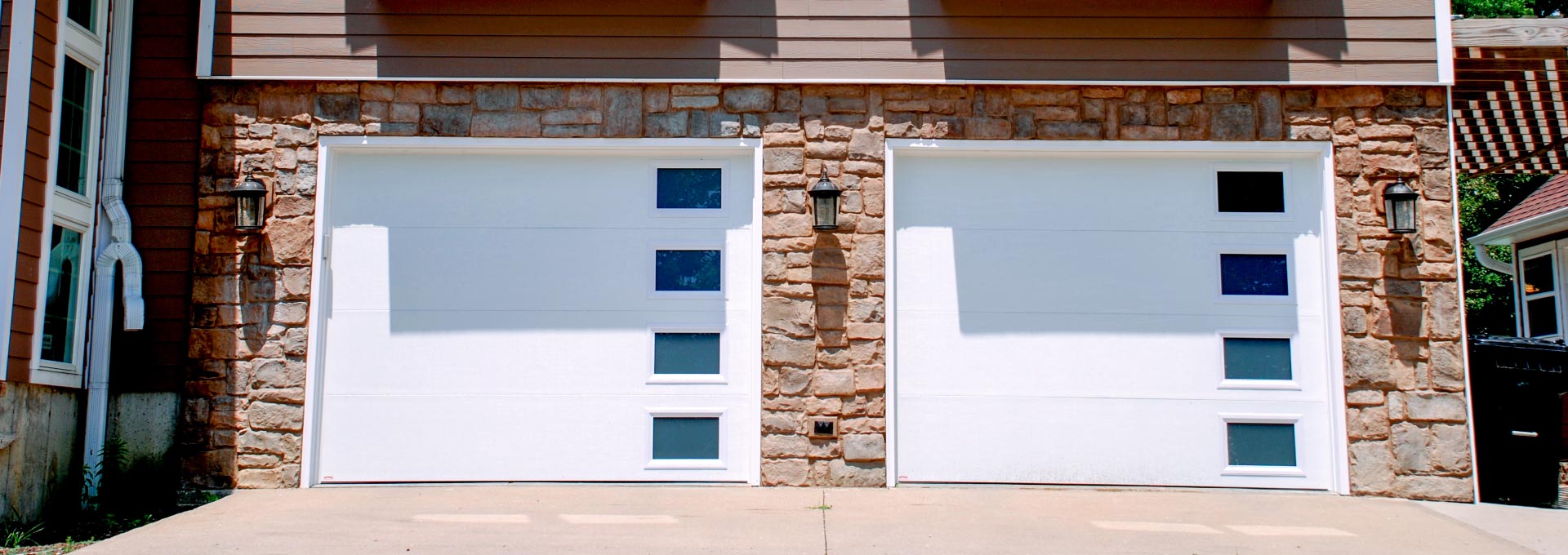 Premium insulated steel garage doors.
