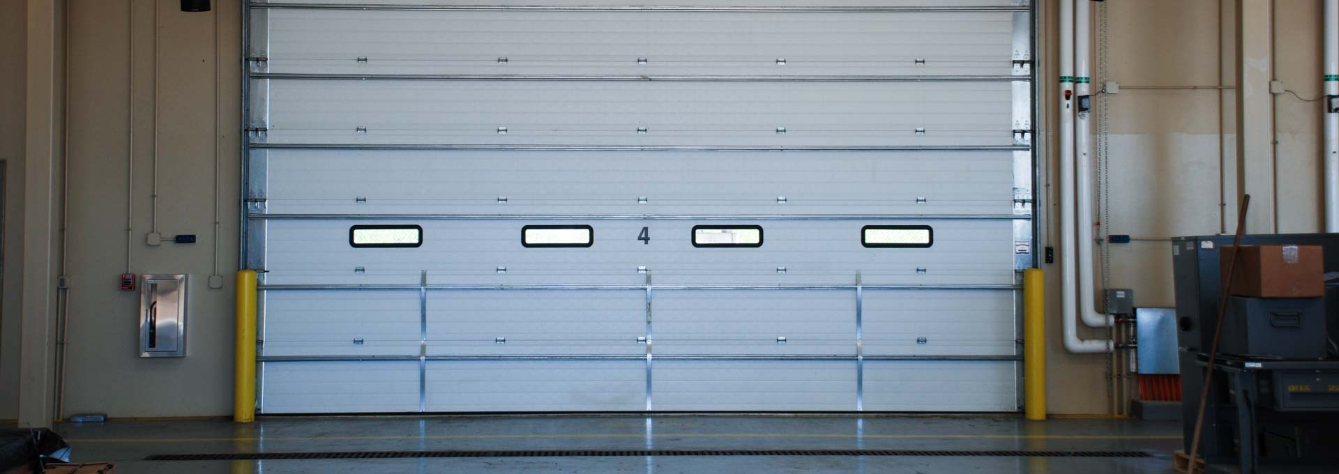 Premier insulated sectional steel door