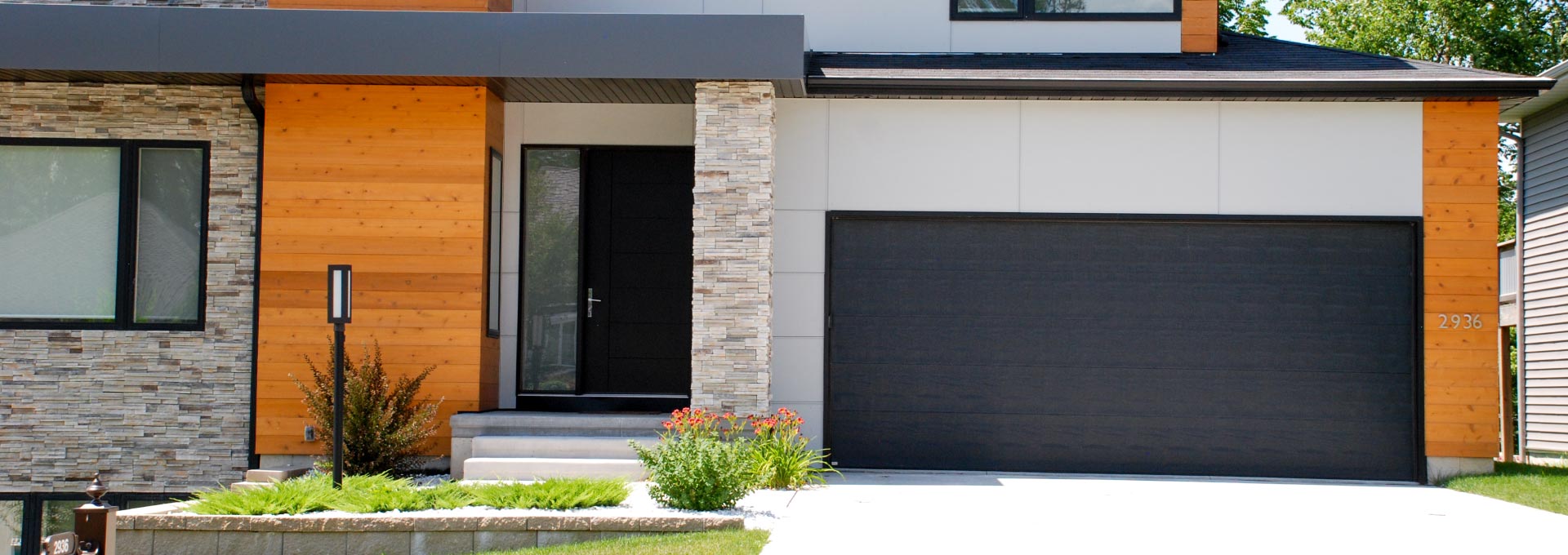 Premium insulated steel garage doors.