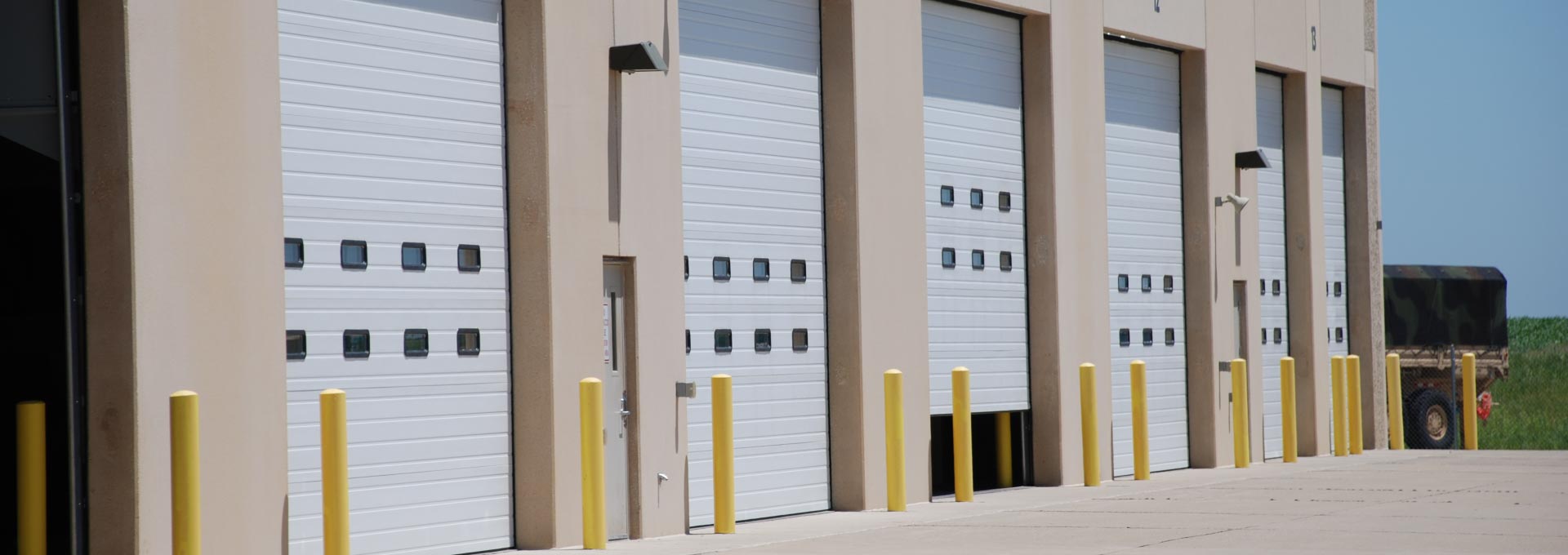 Premier insulated sectional steel door