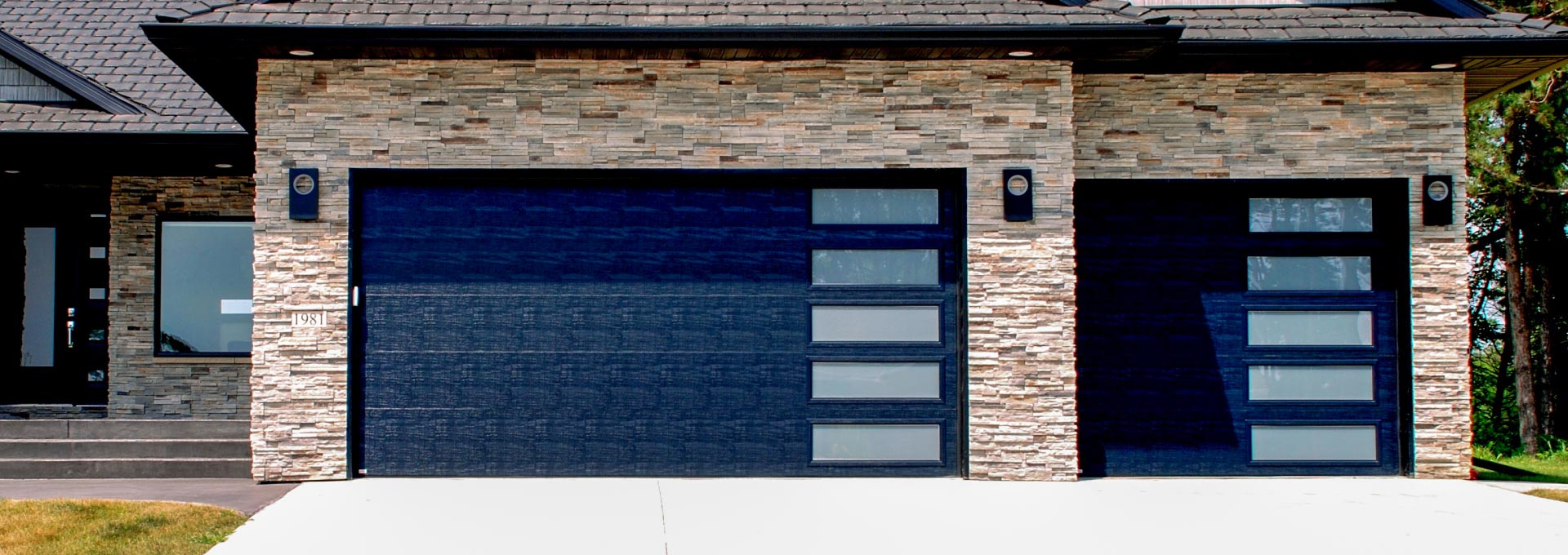 Premium insulated steel garage doors.