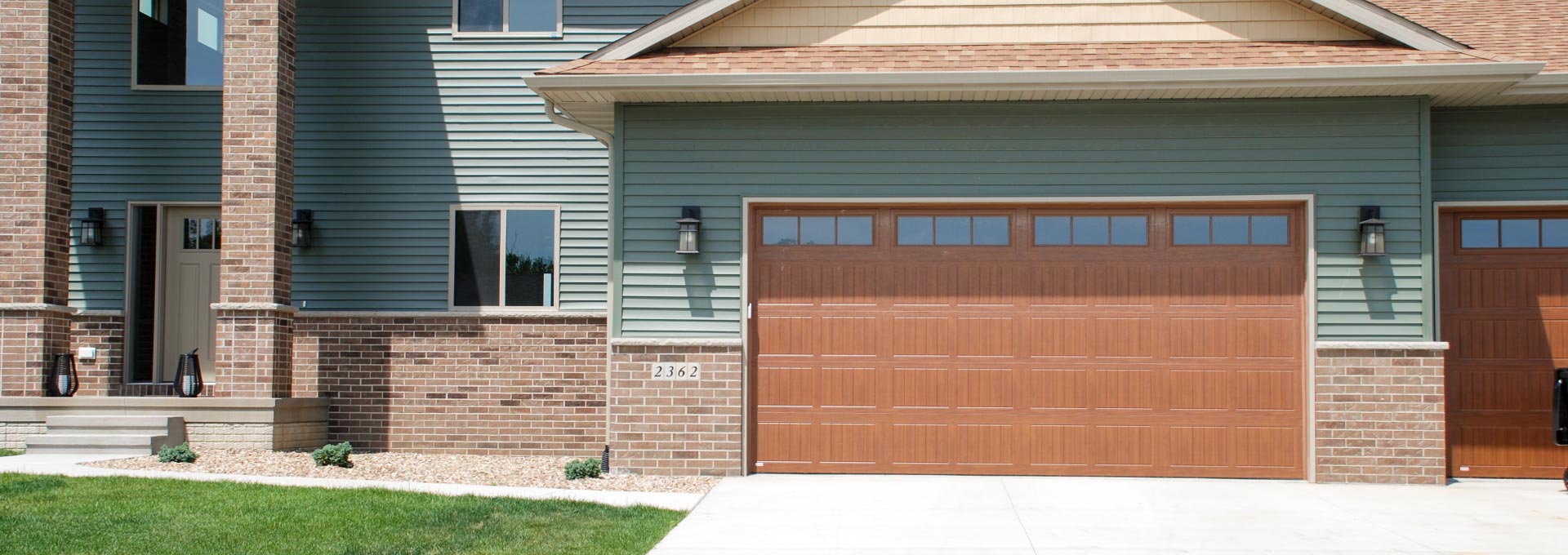 Premium insulated steel garage doors.