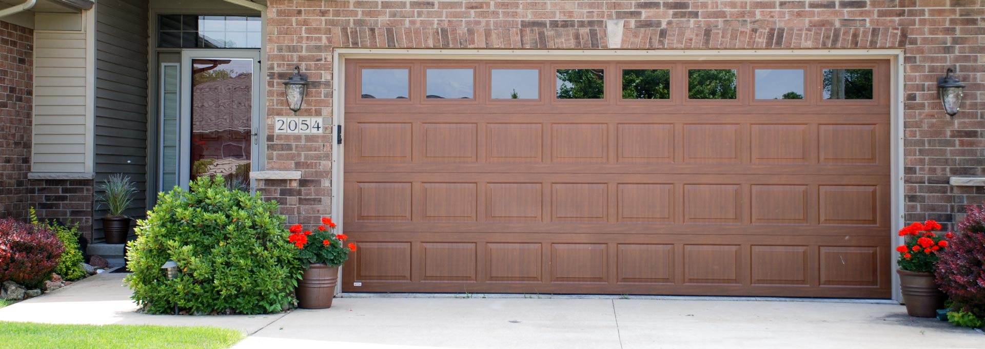 Premium insulated steel garage doors.