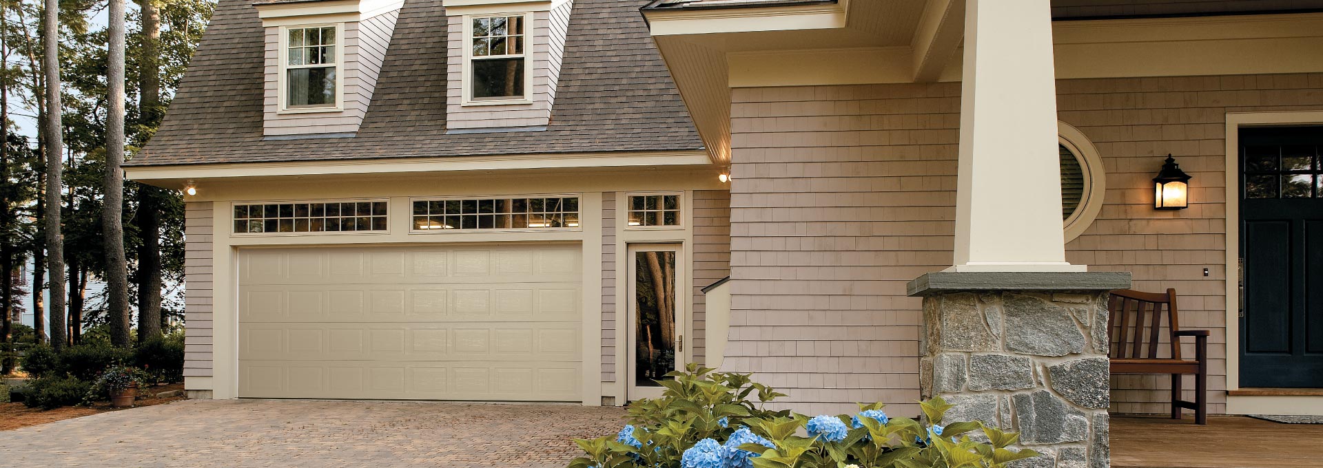 Premium insulated steel garage doors.