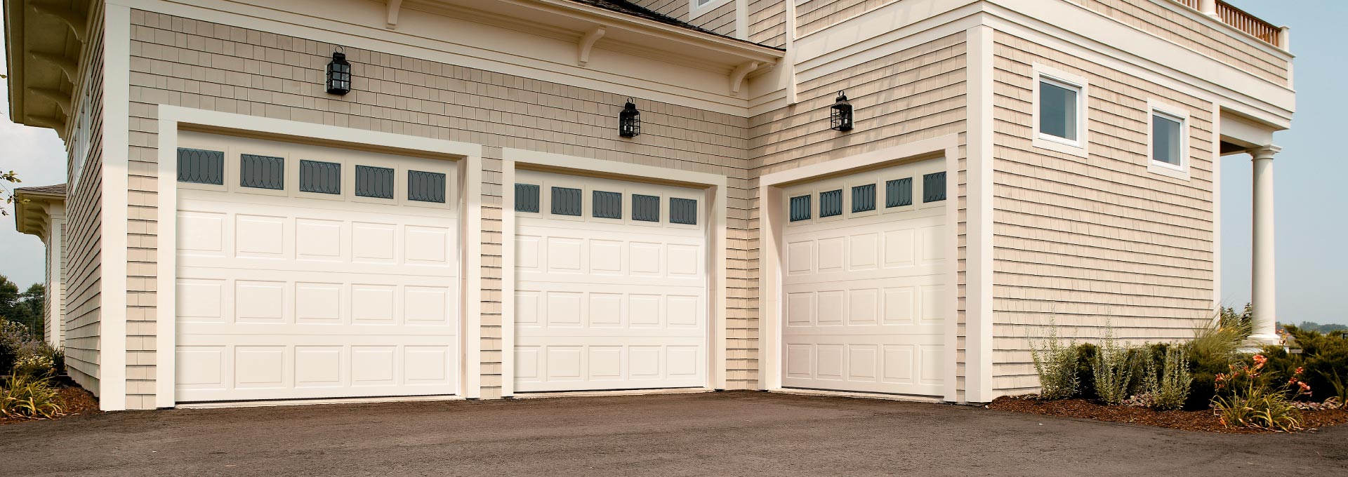 Premium insulated steel garage doors.