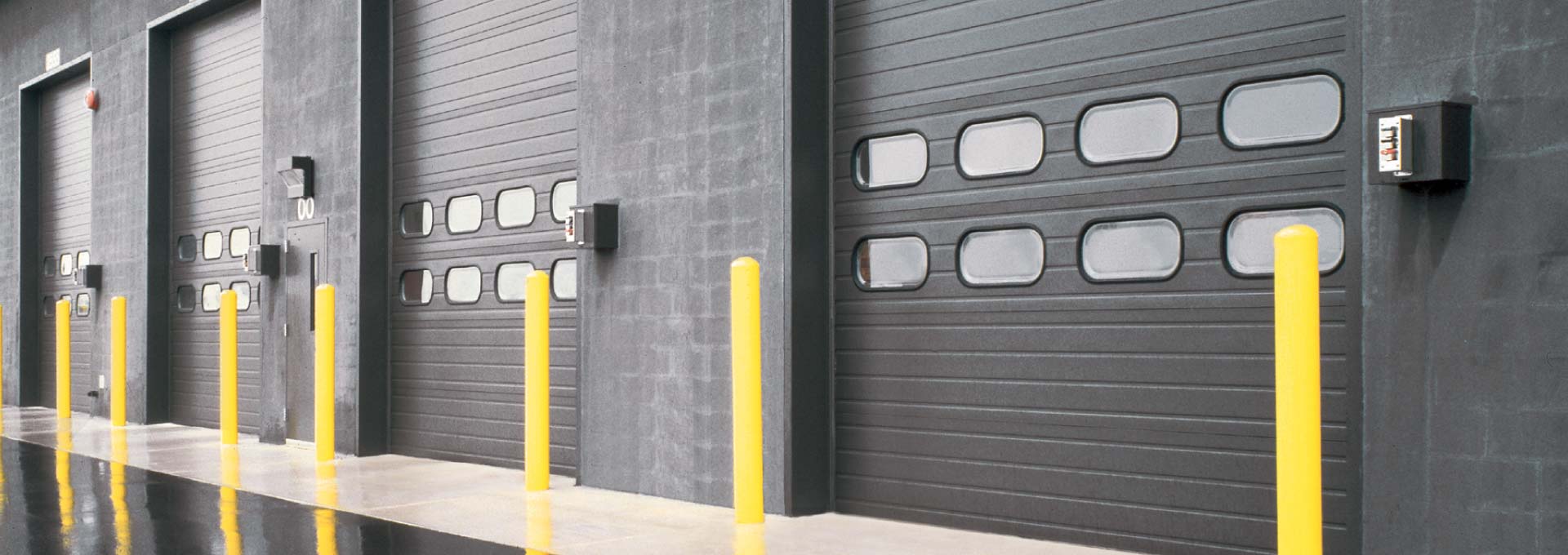 Premier insulated sectional steel door